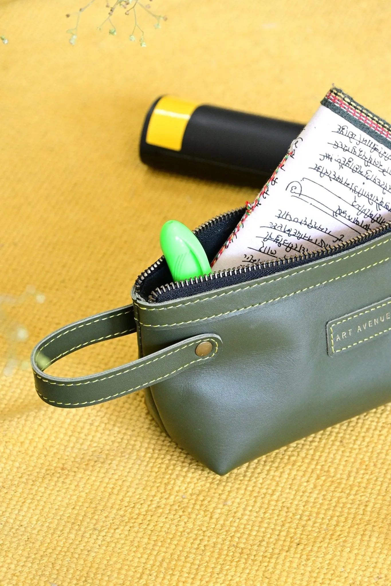 FLISK - LEATHER POUCH