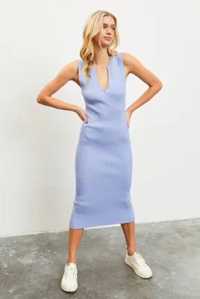 Gemma Knit Dress Periwinkle