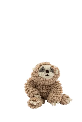 Hand Knitted Wool Sloth