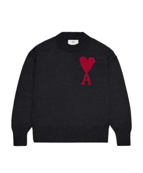 INTARSIA-KNIT WOOL JUMPER