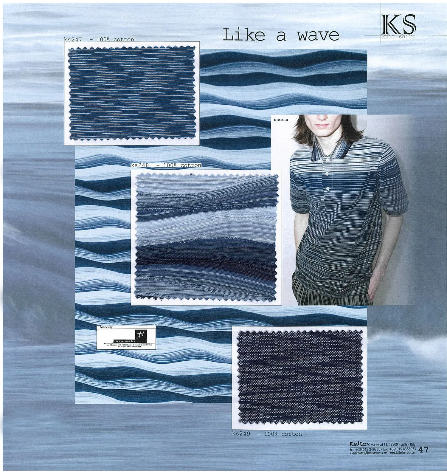 ITALTEX KNIT SHIRTS SS2024