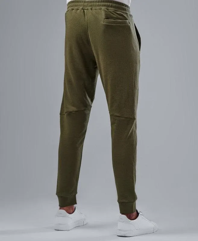 JOGGER WAIST SWEATPANTS  - OLIVE