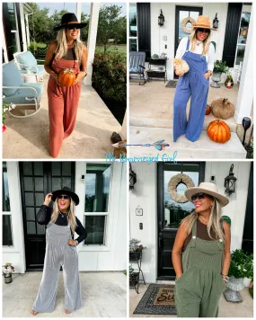 Karli Boho Overalls Fall-PRE-ORDER