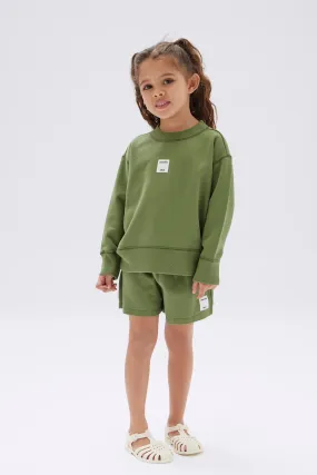 Kids Exhibit Patch Fleece