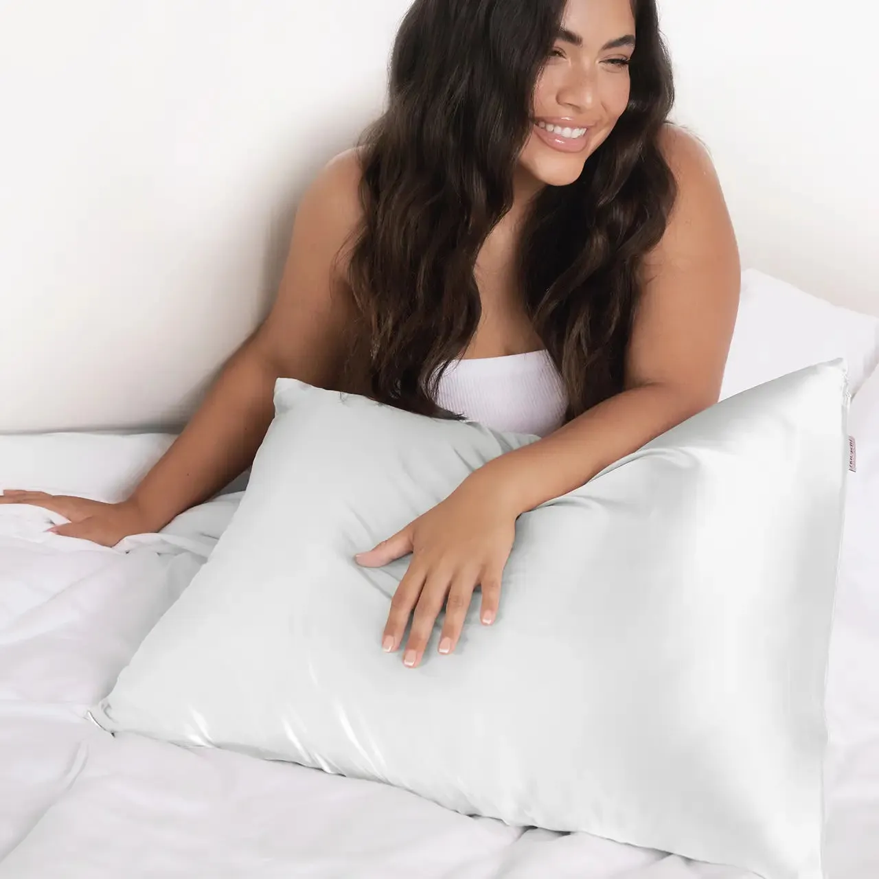 Kitsch | King Satin Pillowcase - Ivory