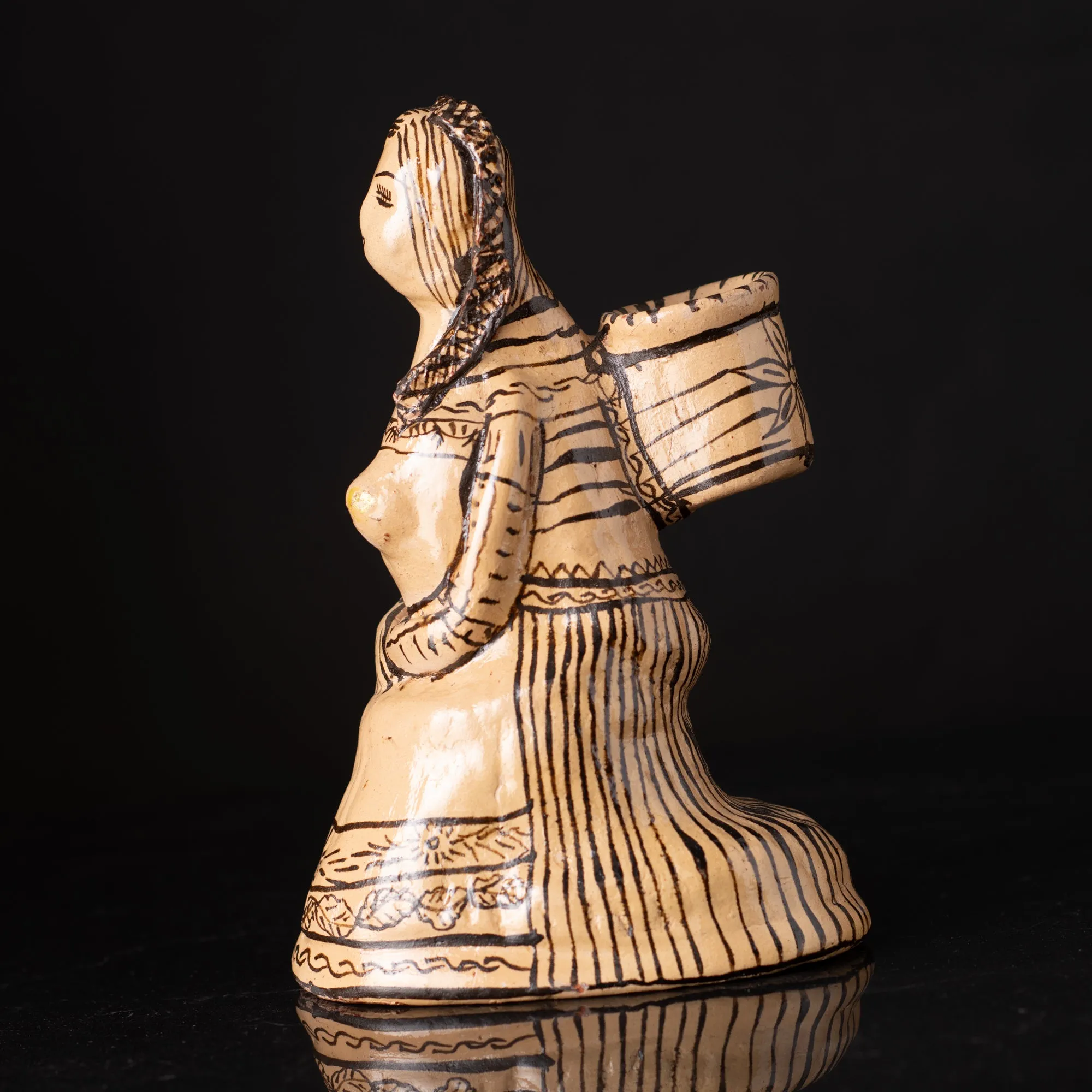 Lady Candle Holder