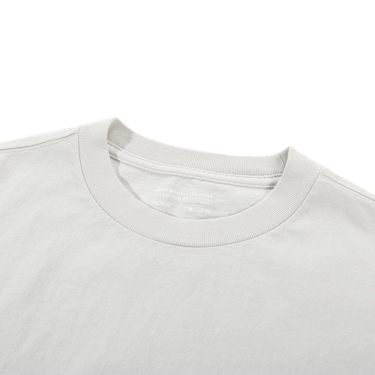 LADY WHITE CO. BALTA POCKET T-SHIRT OFF WHITE