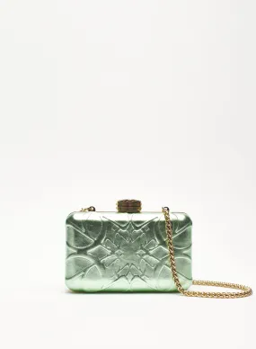 Leather Mordoré Clutch