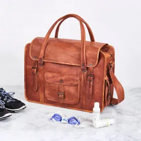 Leather Weekend Bag