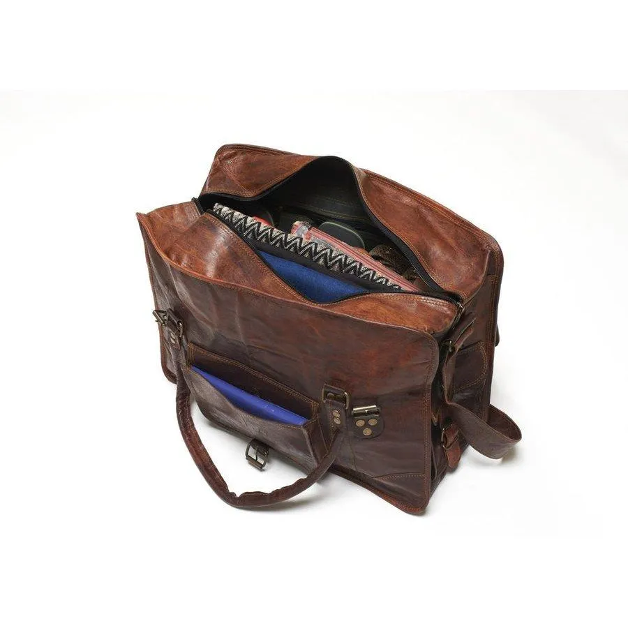 Leather Weekend Bag