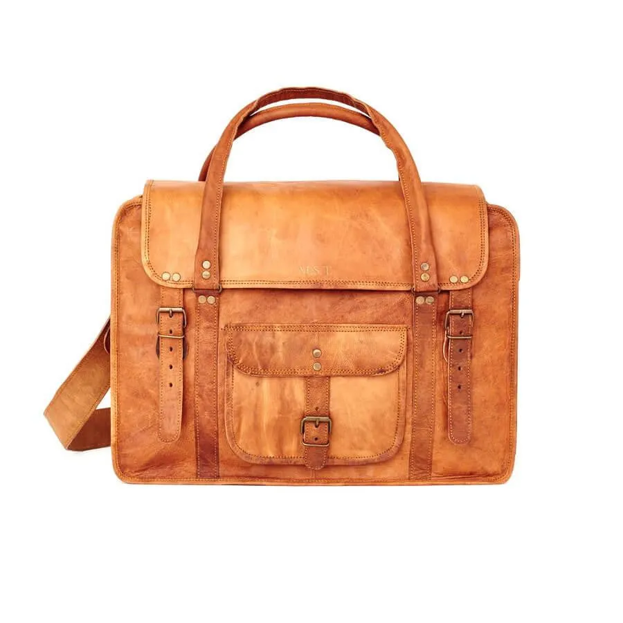 Leather Weekend Bag