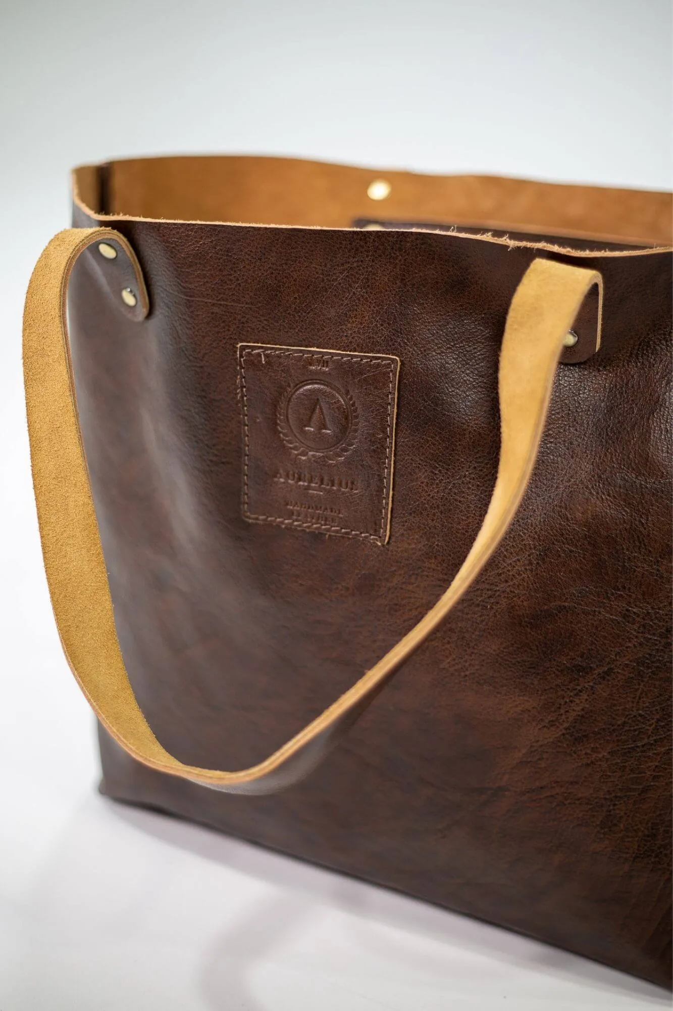 Luna Leather Tote Mini