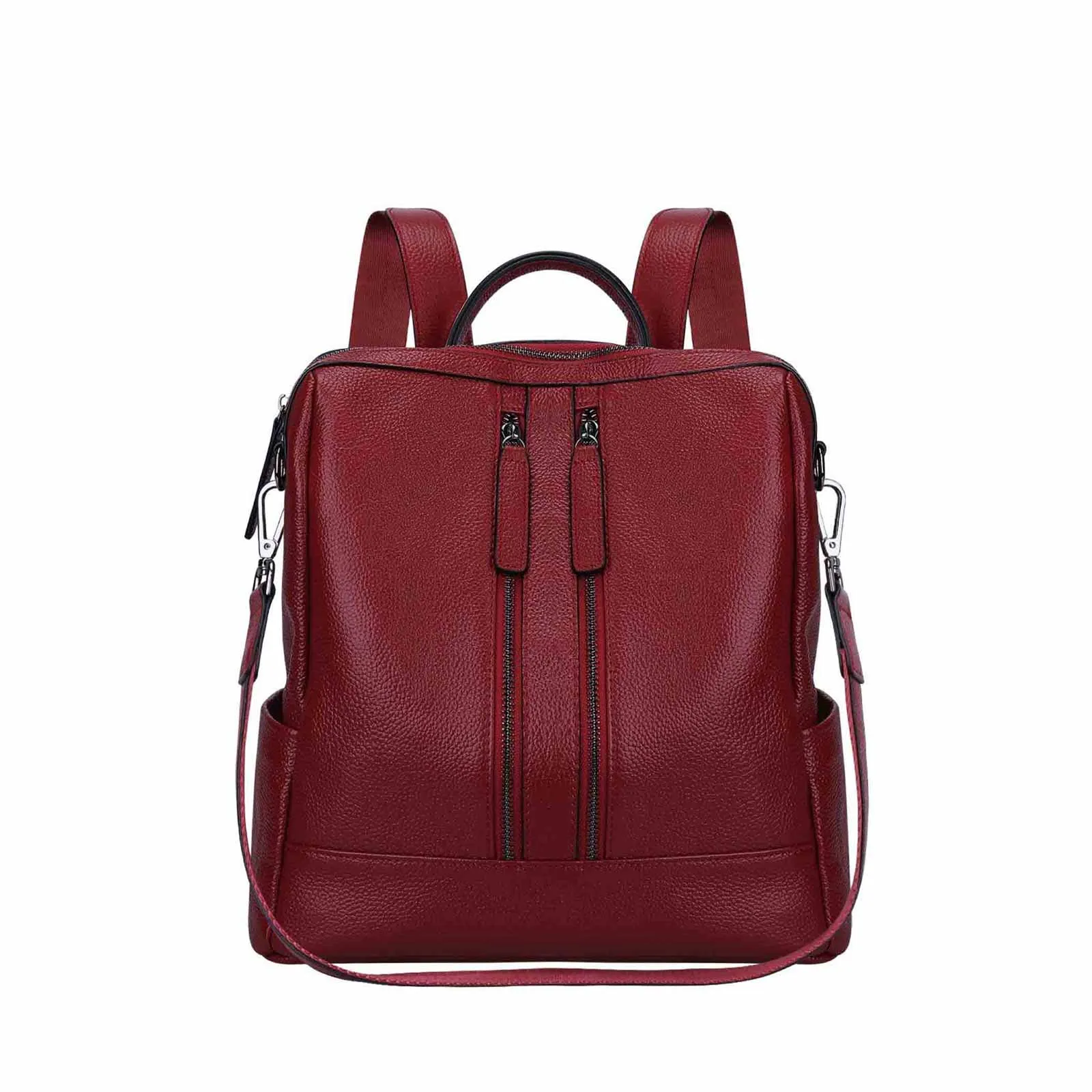 Medium Genuine Leather Backpack