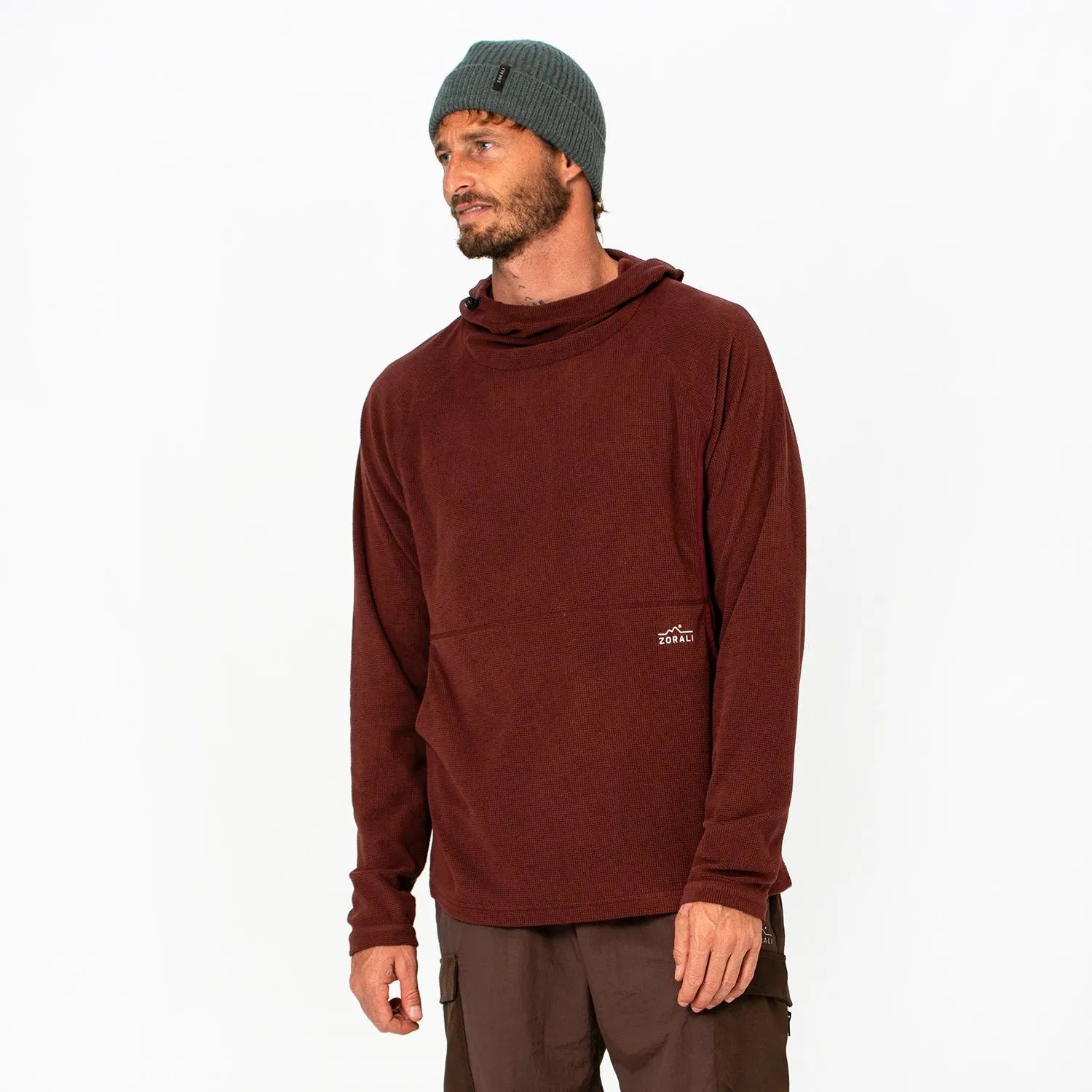 Mens Air-Grid Fleece Russet