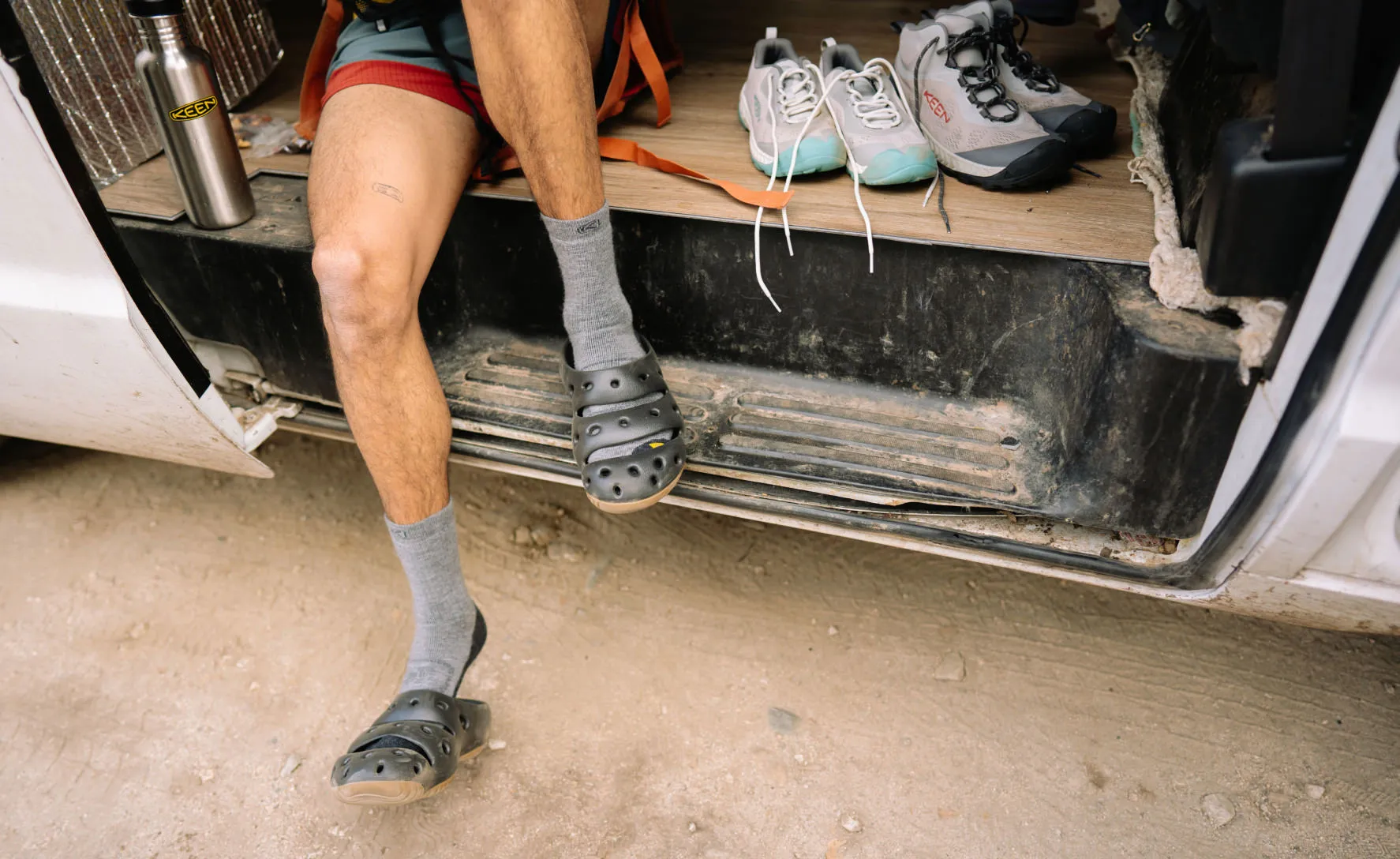 Men's Yogui Clog  |  Dark Olive/Dark Olive