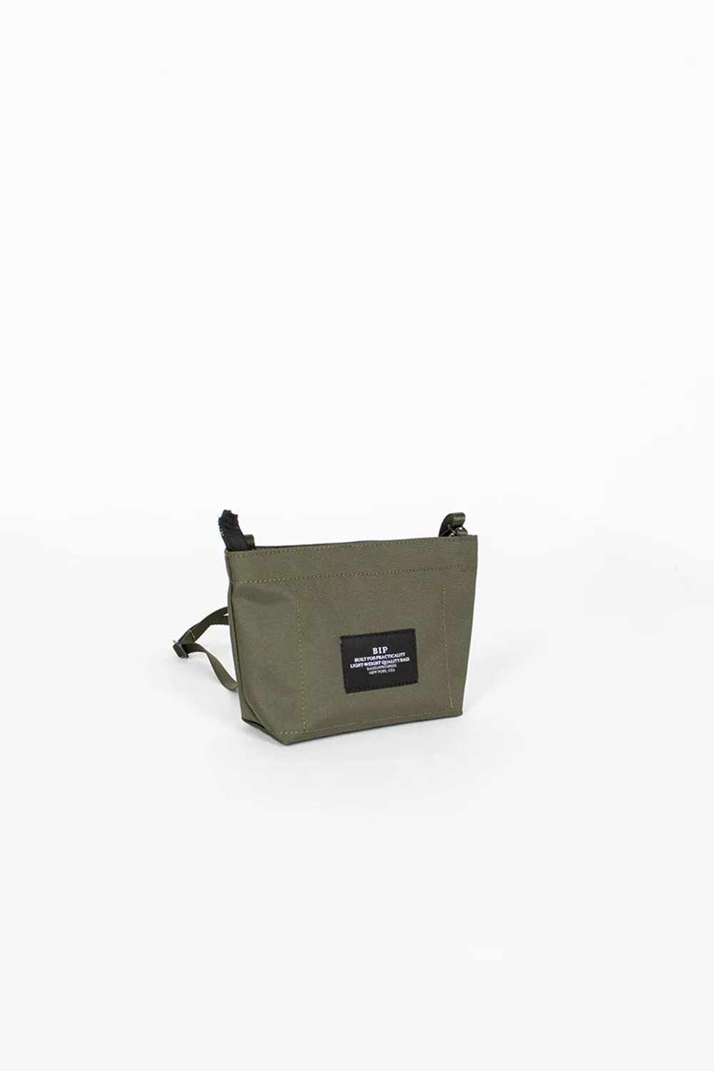 Mini Zipper Pouch Olive