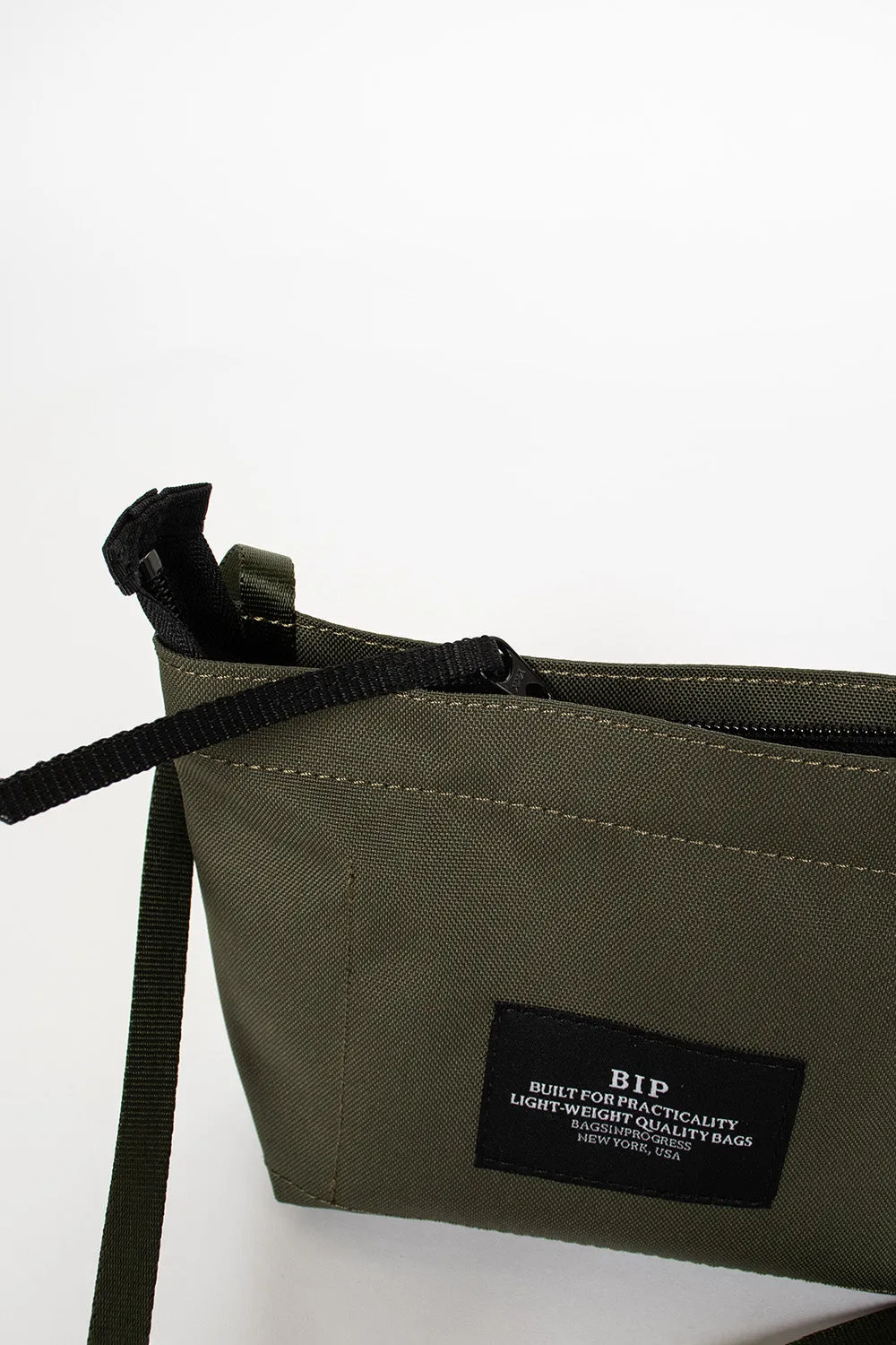 Mini Zipper Pouch Olive