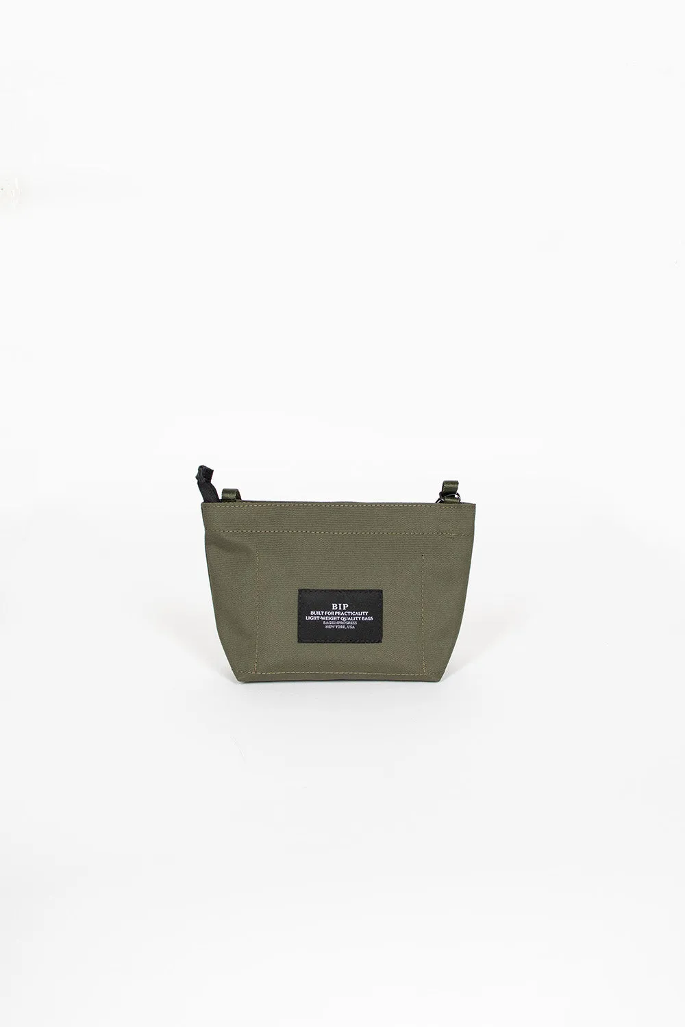 Mini Zipper Pouch Olive