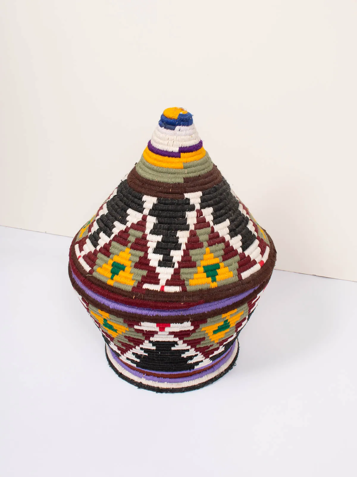 Moroccan Wool Pot, No.329