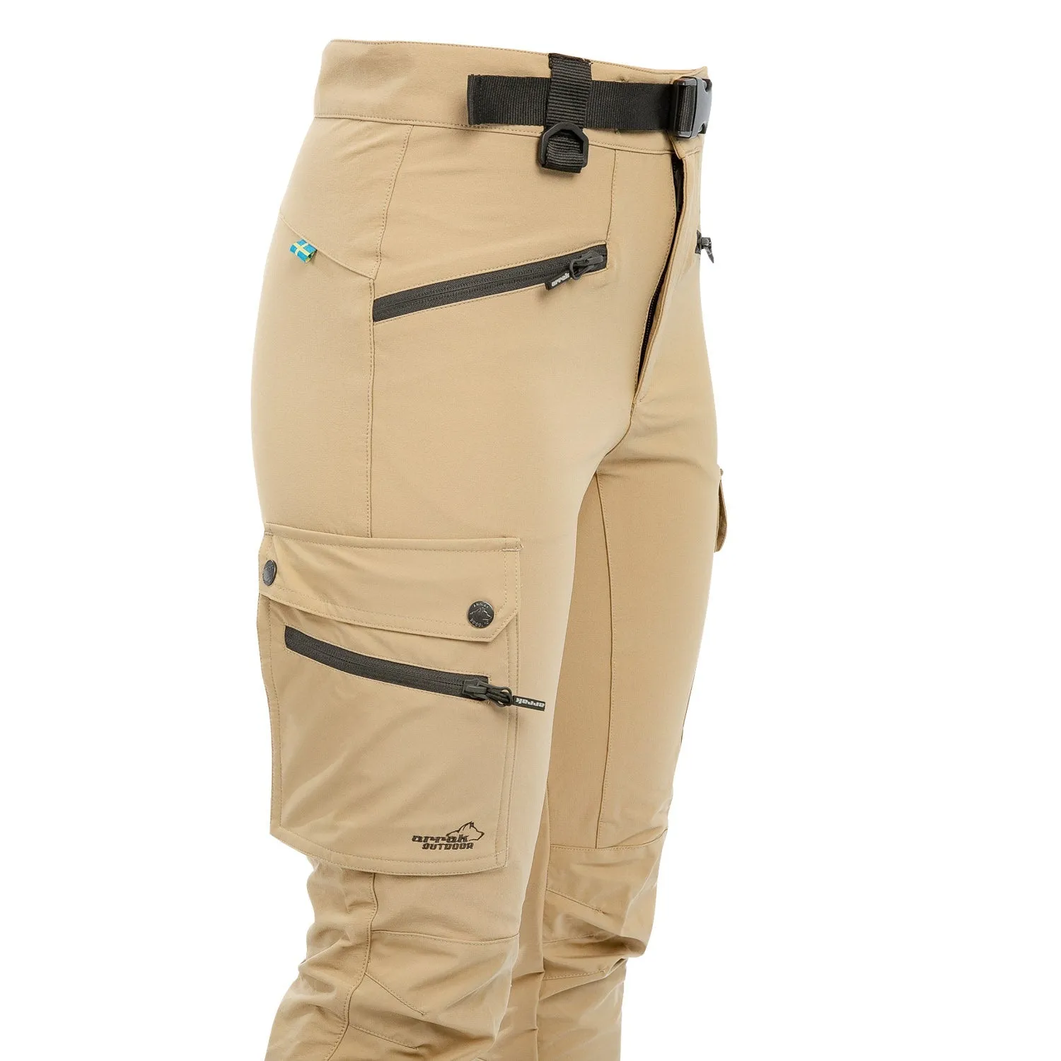 Motion Flex Pant Lady Khaki (Long) Inseam 34"