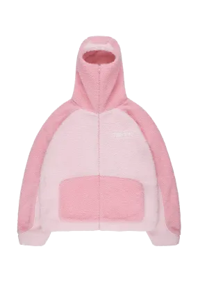 MULTIFACED FLEECE PINK