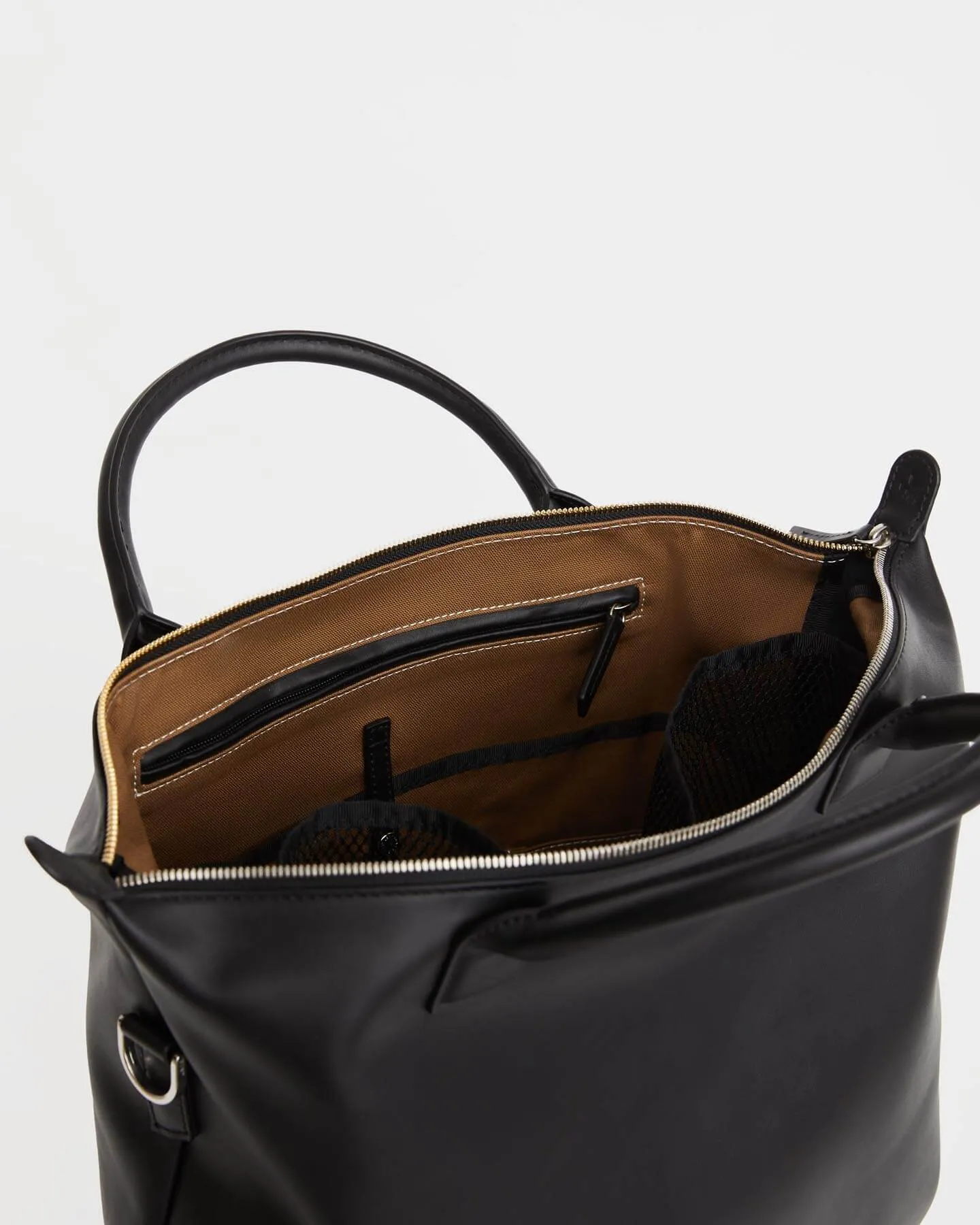 O'Hare Leather Shopper Tote