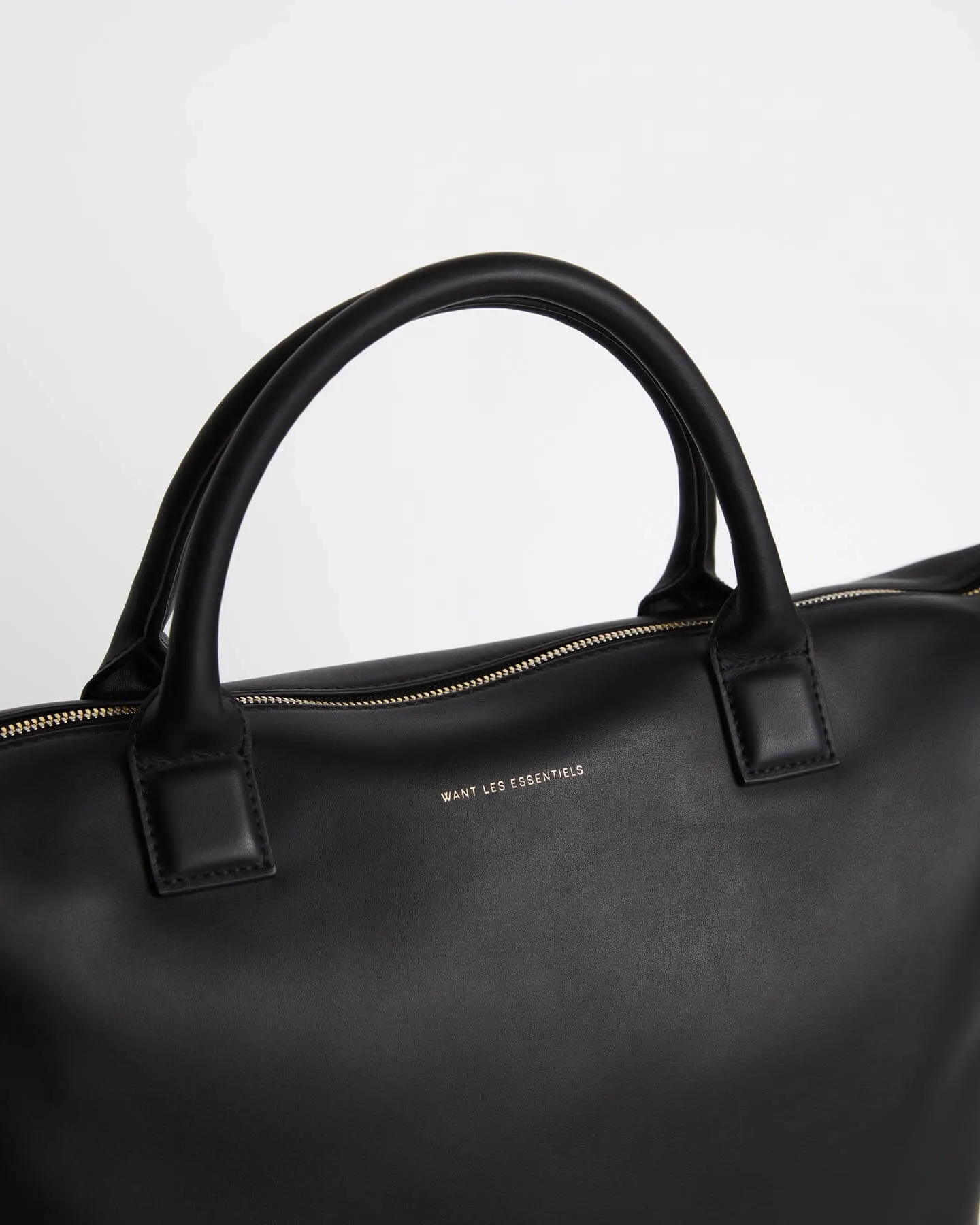 O'Hare Leather Shopper Tote