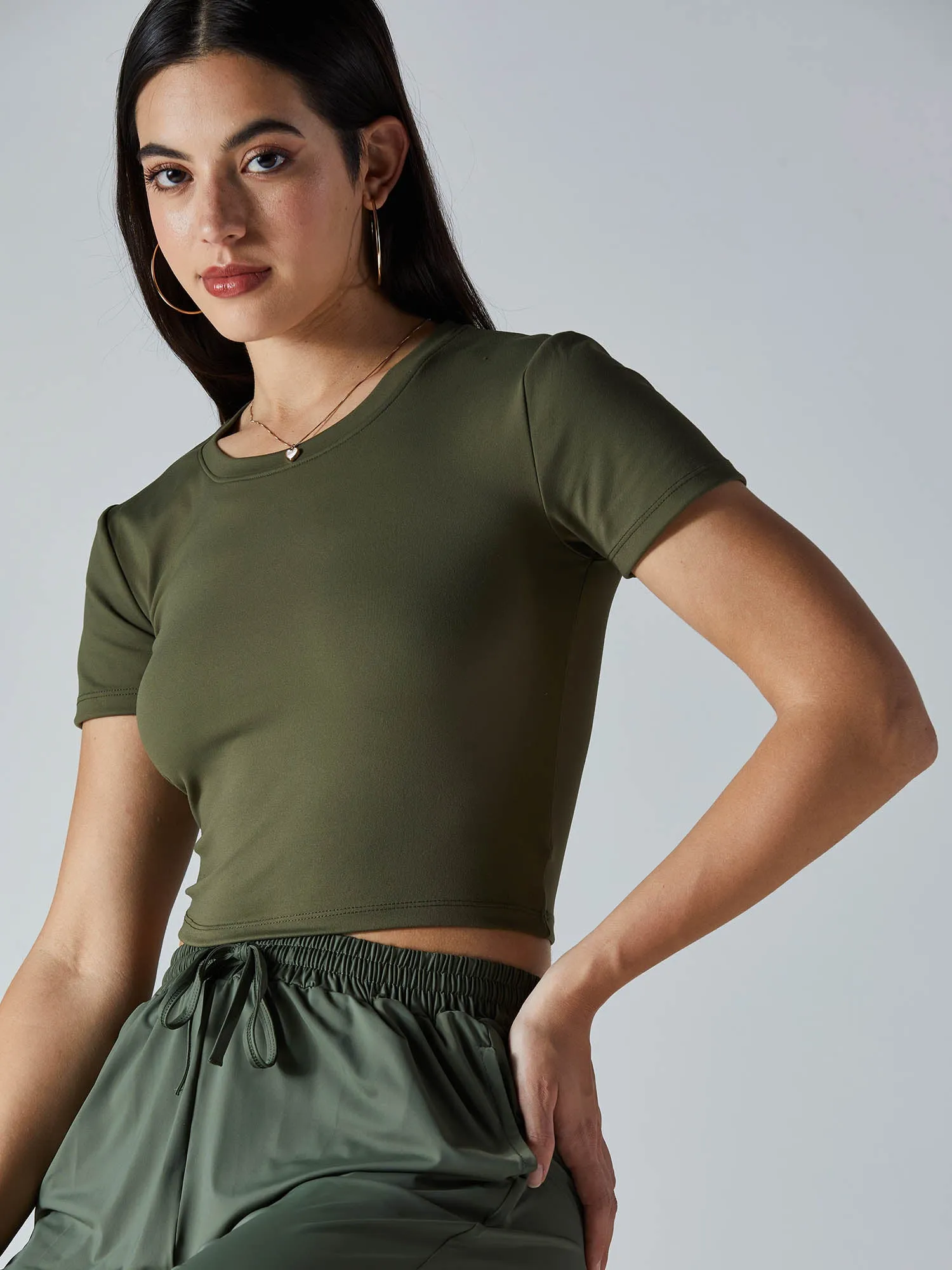 Olive AirLuxe Top