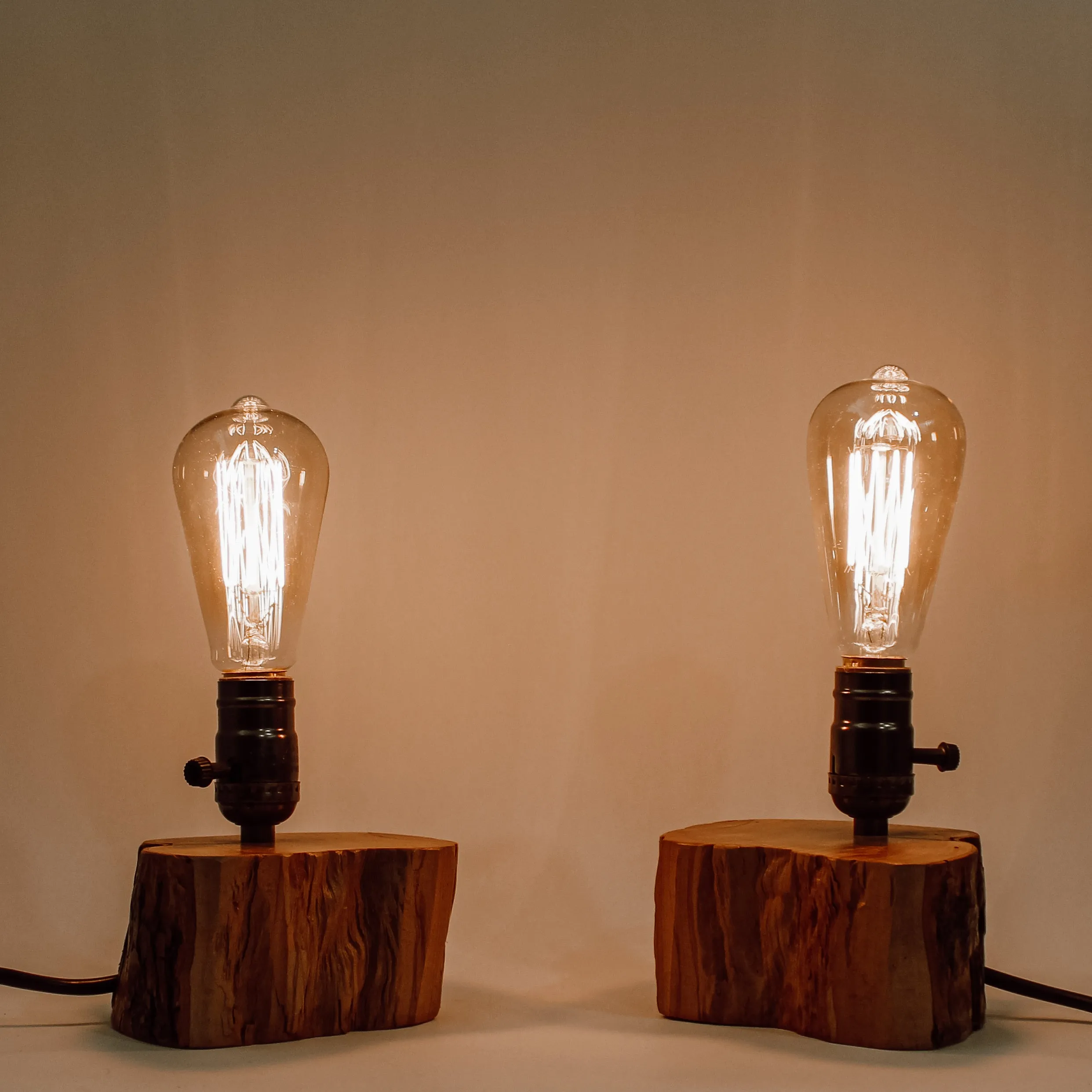 Olive bedside lamps