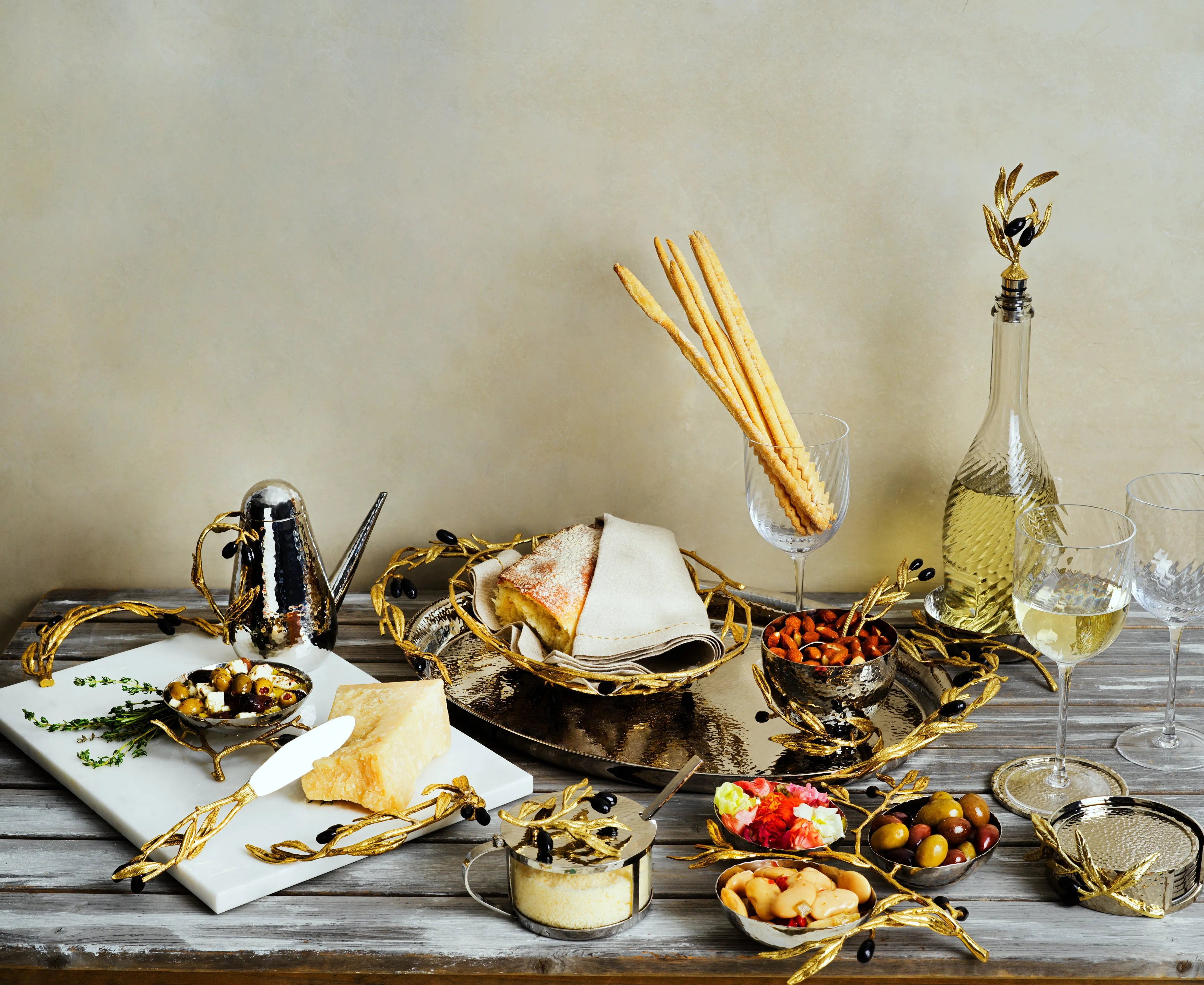 Olive Branch Serving Tray