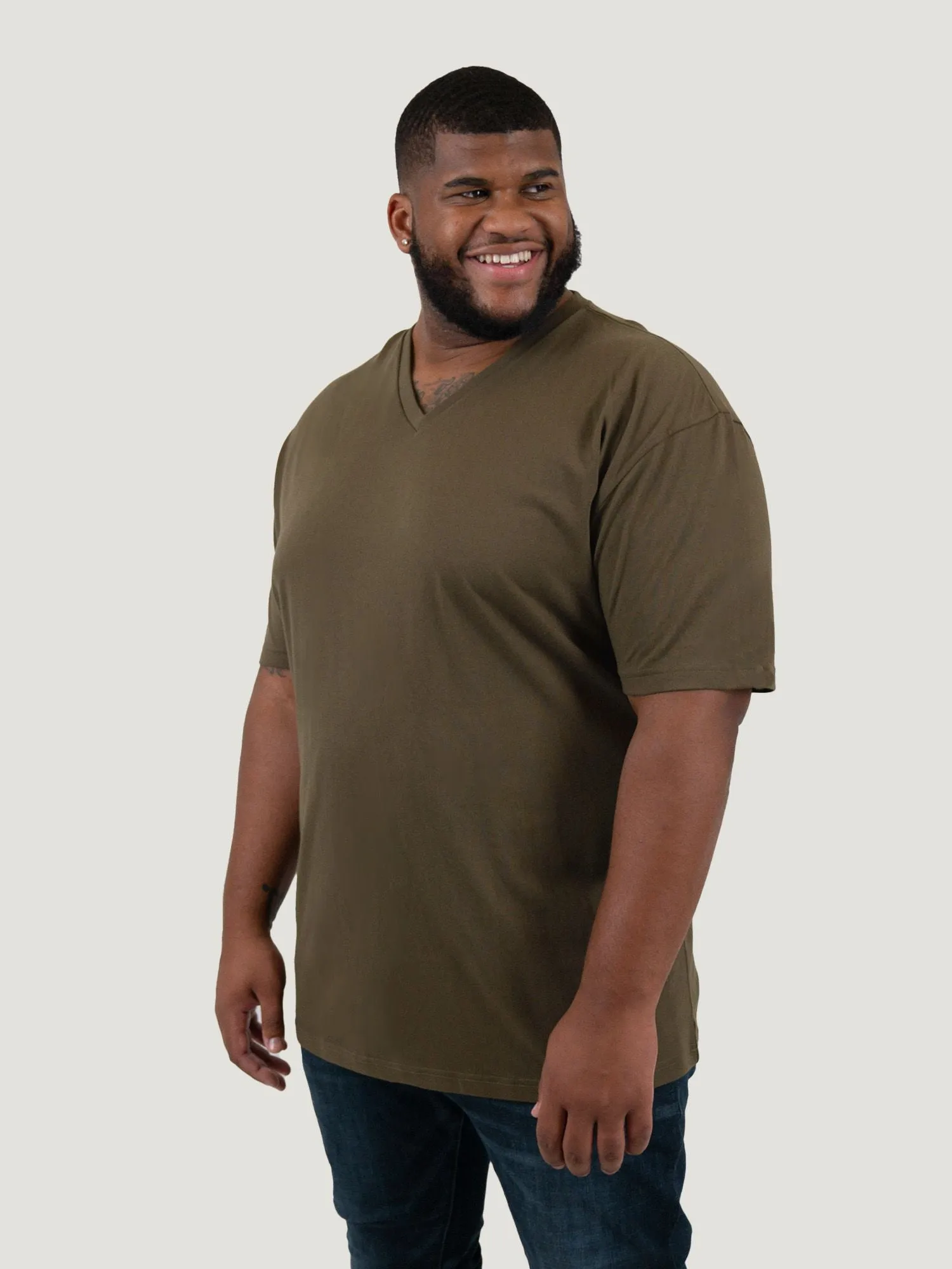 Olive V-Neck