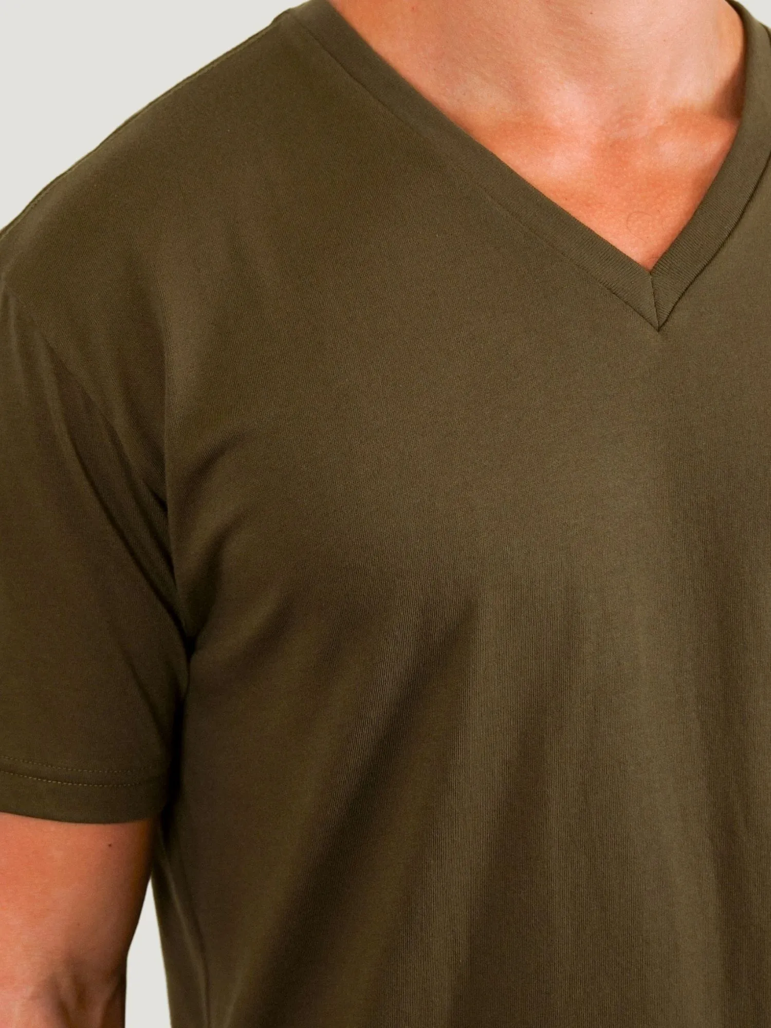 Olive V-Neck