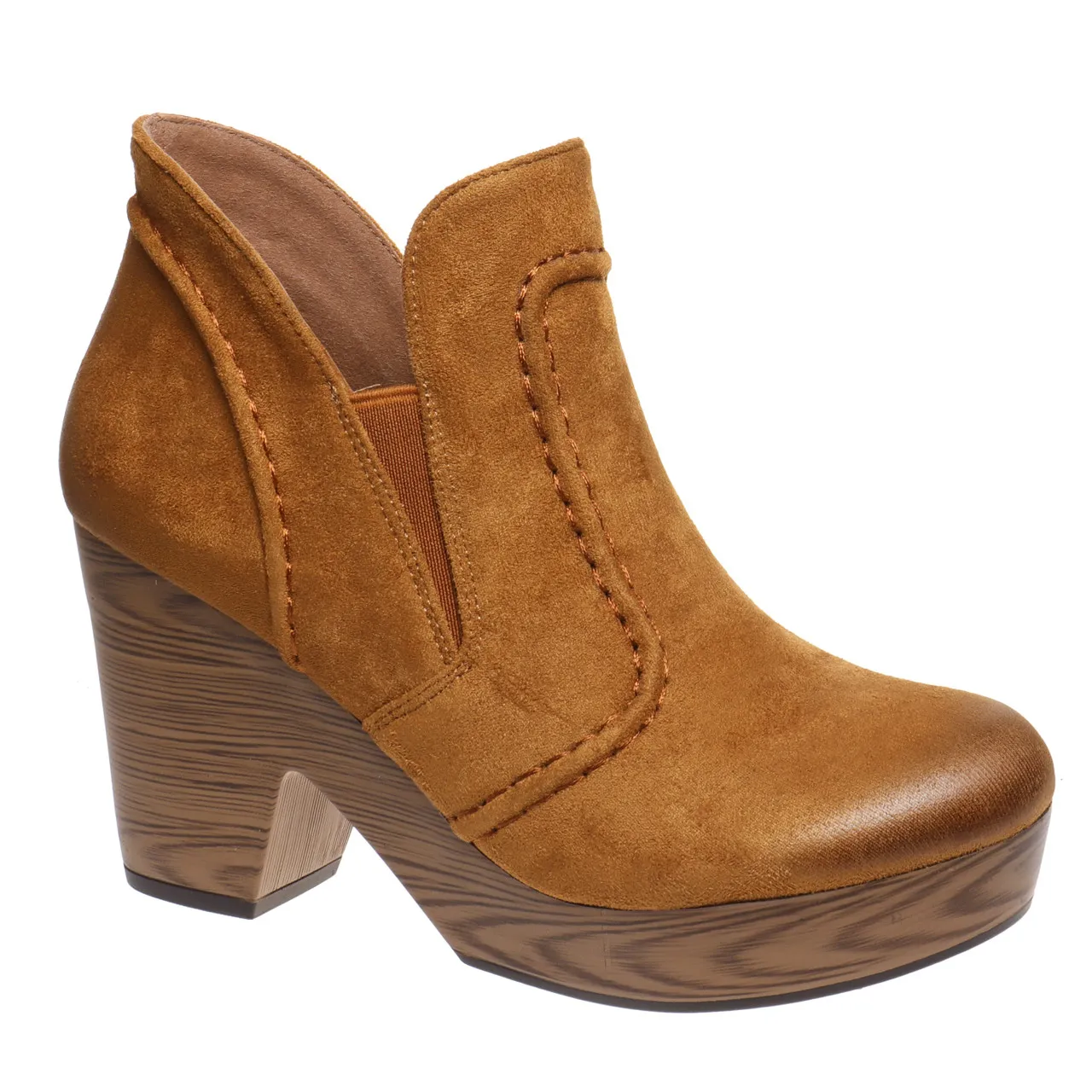 Passion For Fall Booties - New Tan