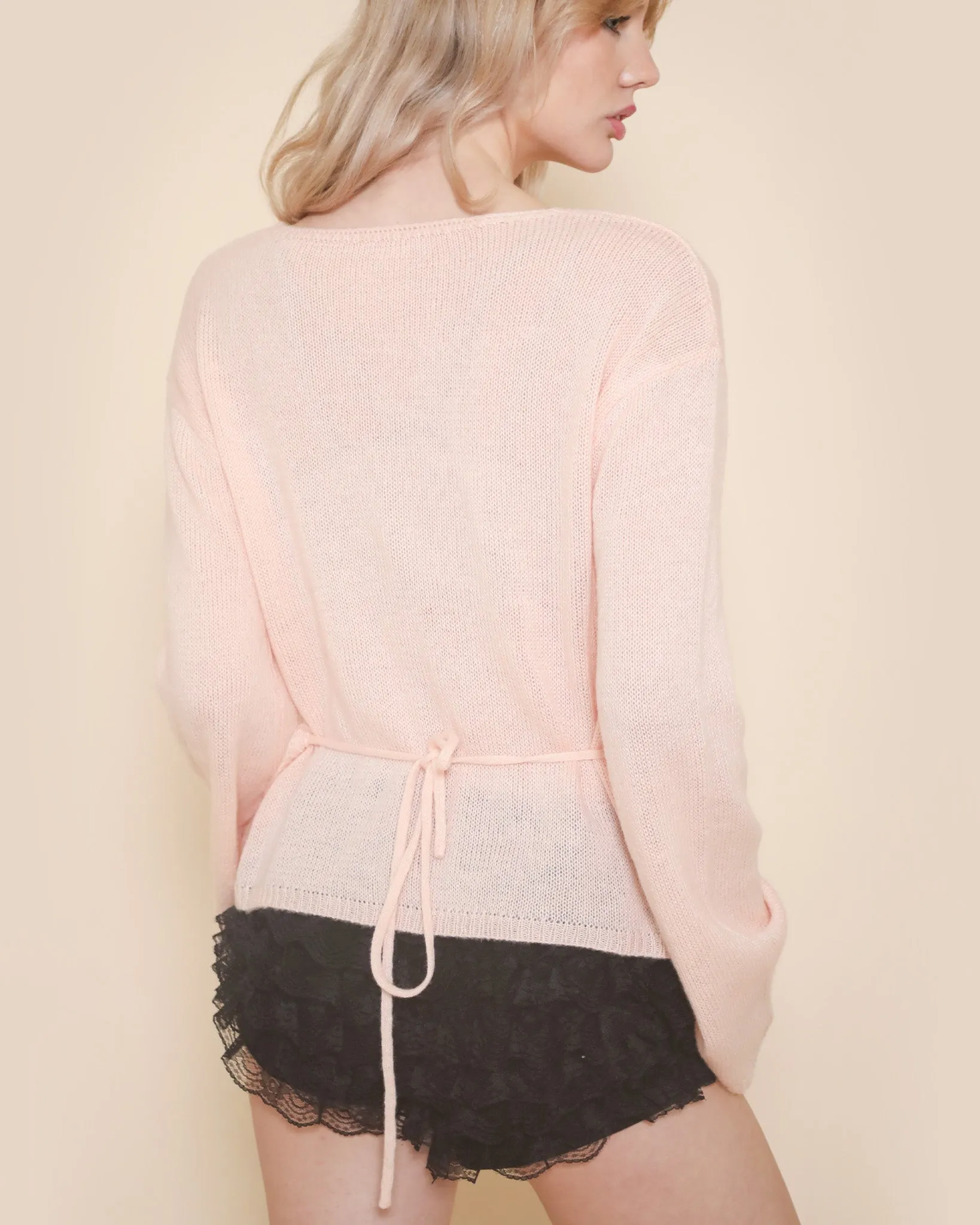 Pink Cardigan