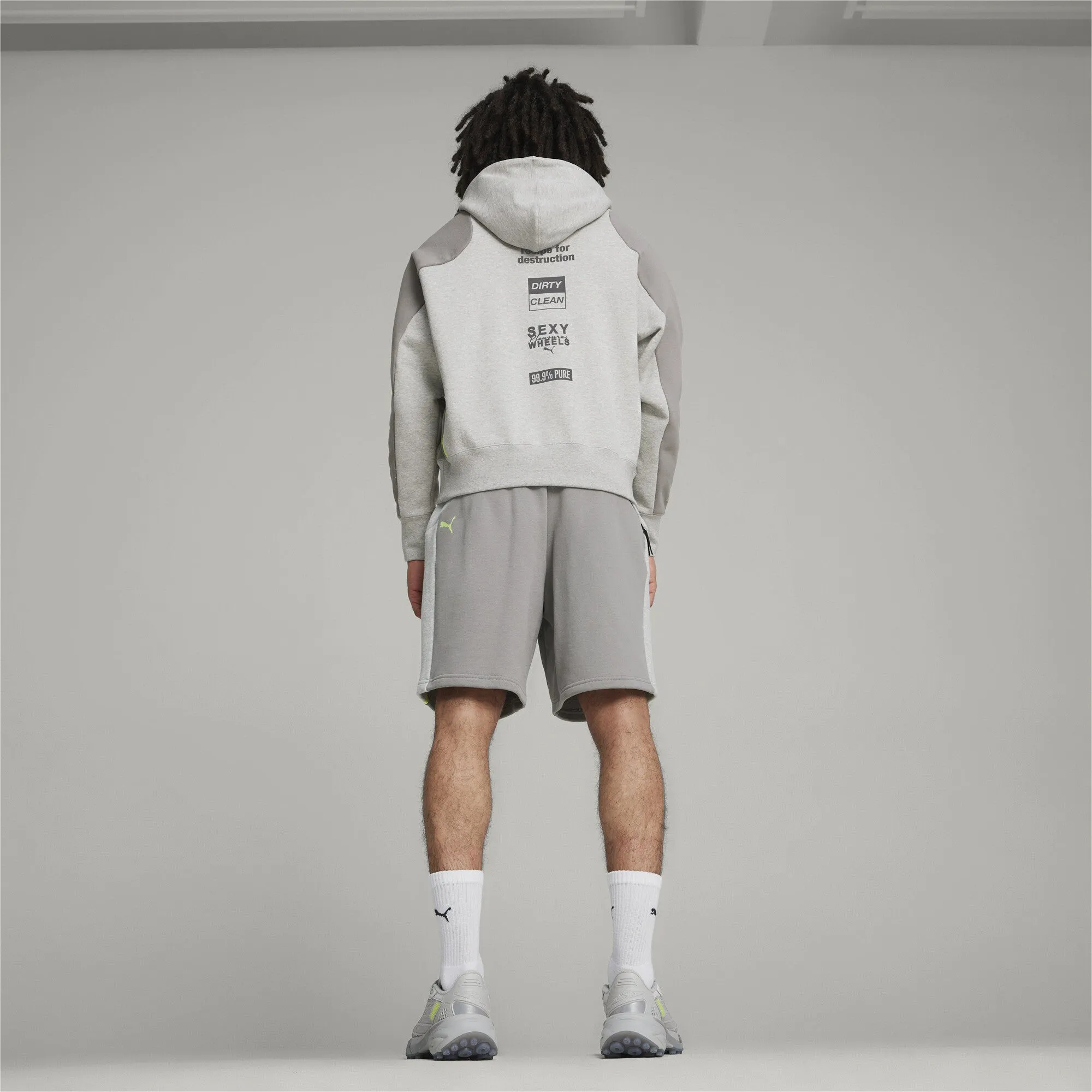 Pleasures X Puma Fleece Short - Gray