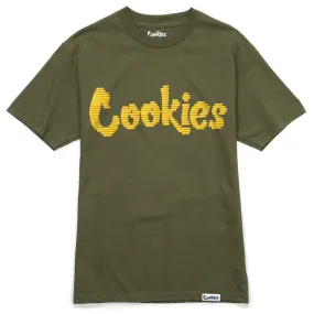 PROHIBITION LOGO TEE OLIVE