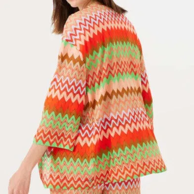 Retro Multicoloured Cardigan