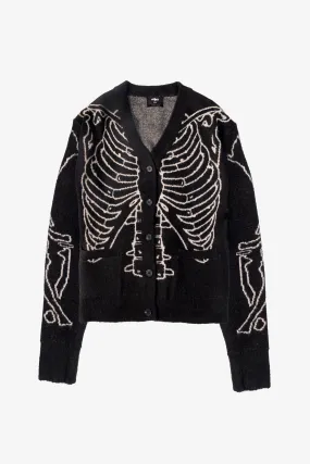 Reverse Skeleton Cardigan