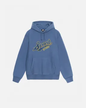 SATIN PATCH OVERSIZED HOODIE