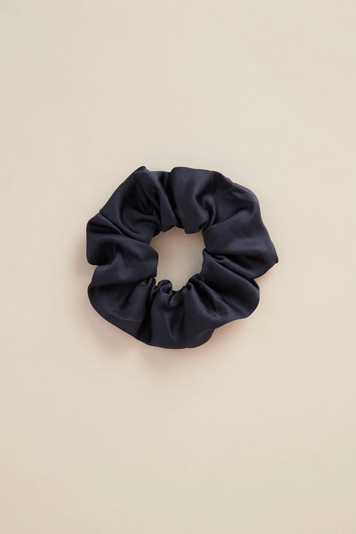 Satin Scrunchie - Black