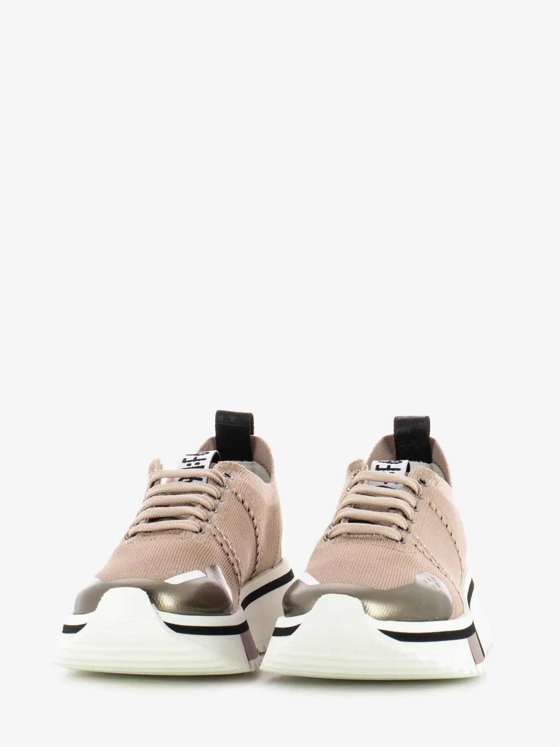 Sneakers F65 knit taupe