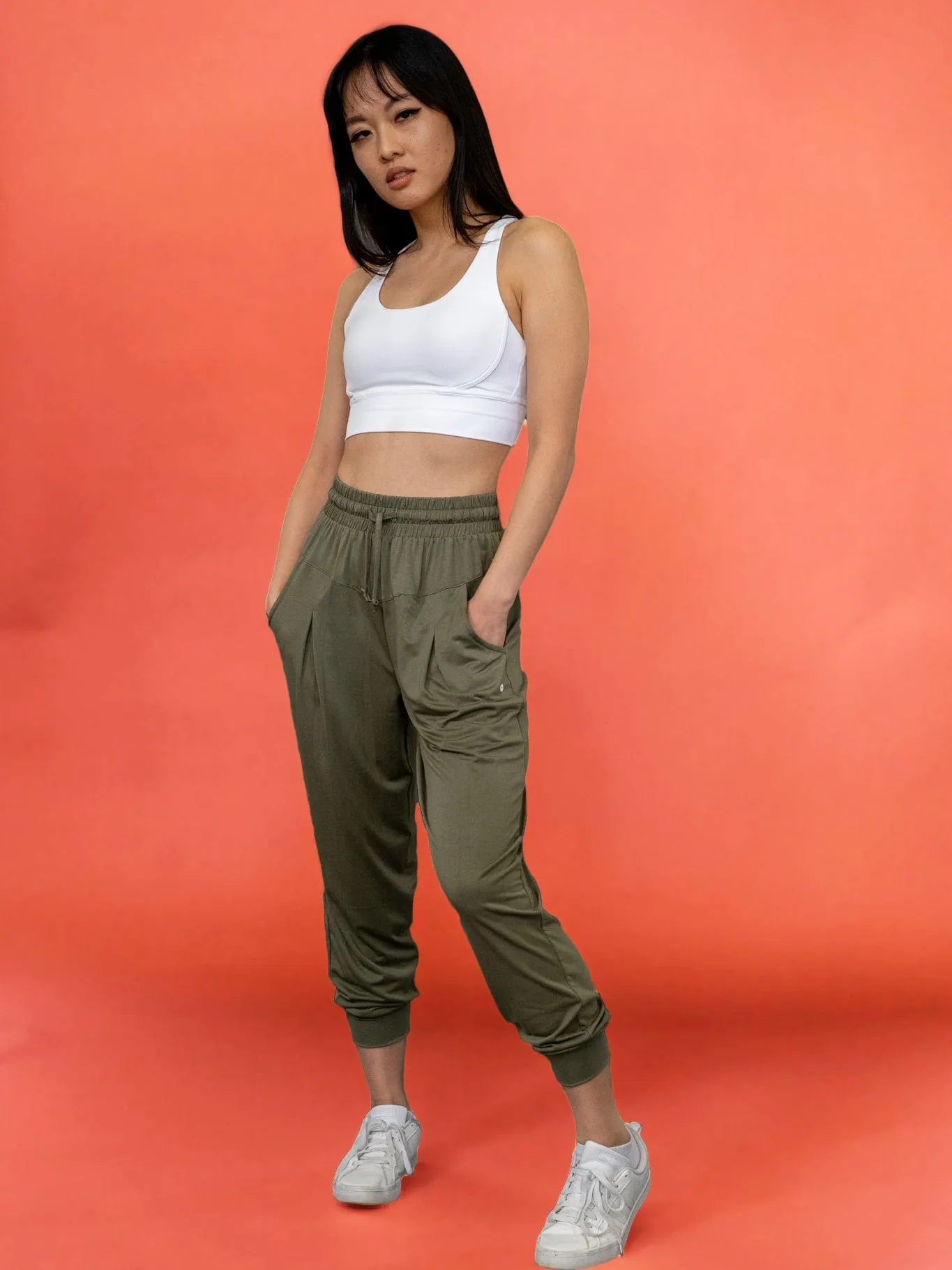 SoHo Joggers - Olive