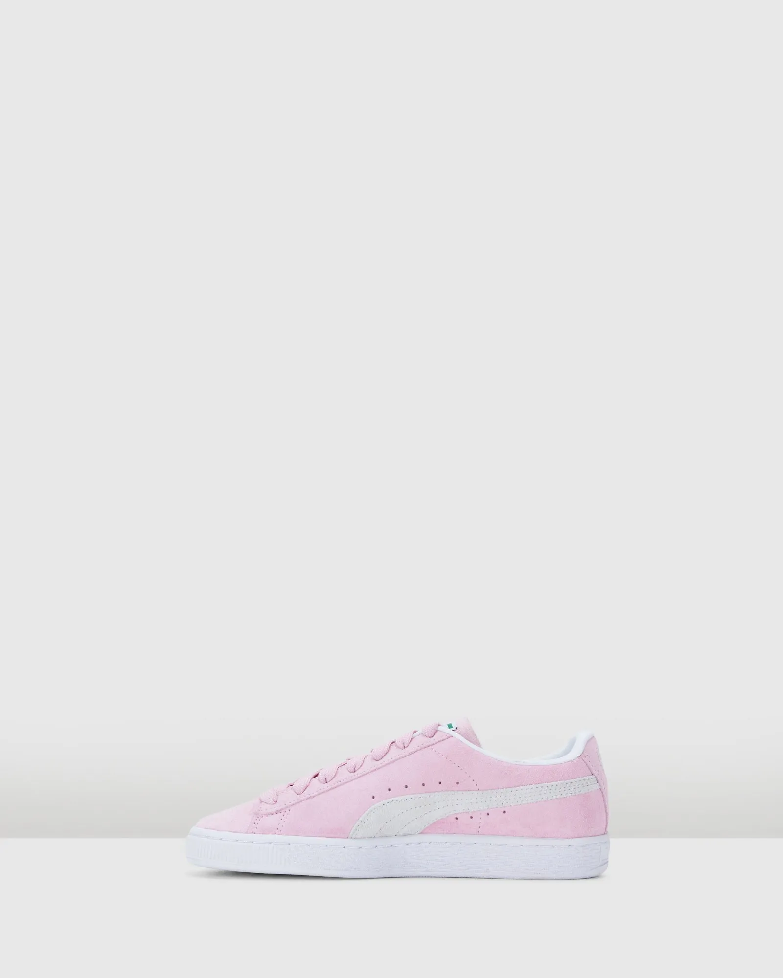 Suede Classic XXI Grade School Pink Lady/White