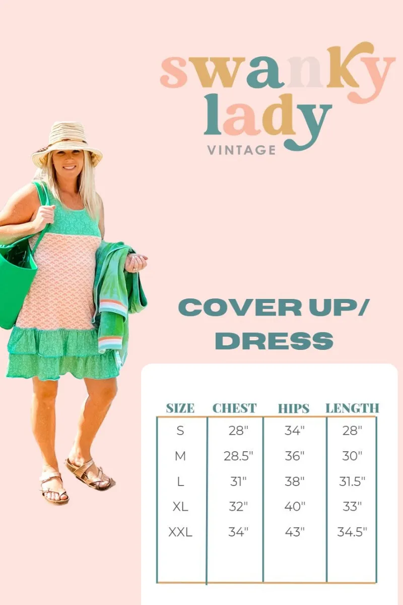 Swanky Lady Vintage - Tropical Cover-Up Dress