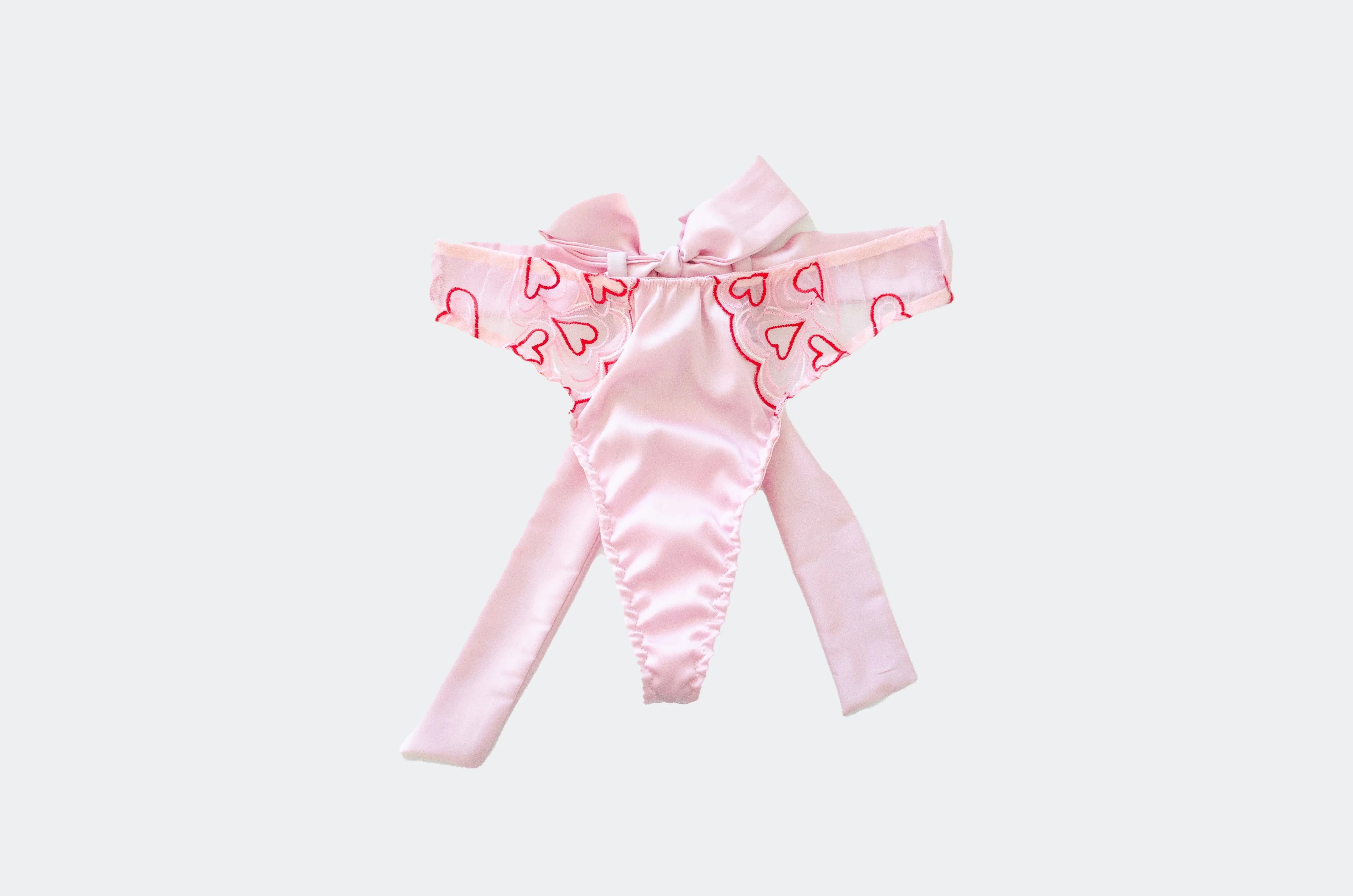 Sweetheart Satin Heart Set