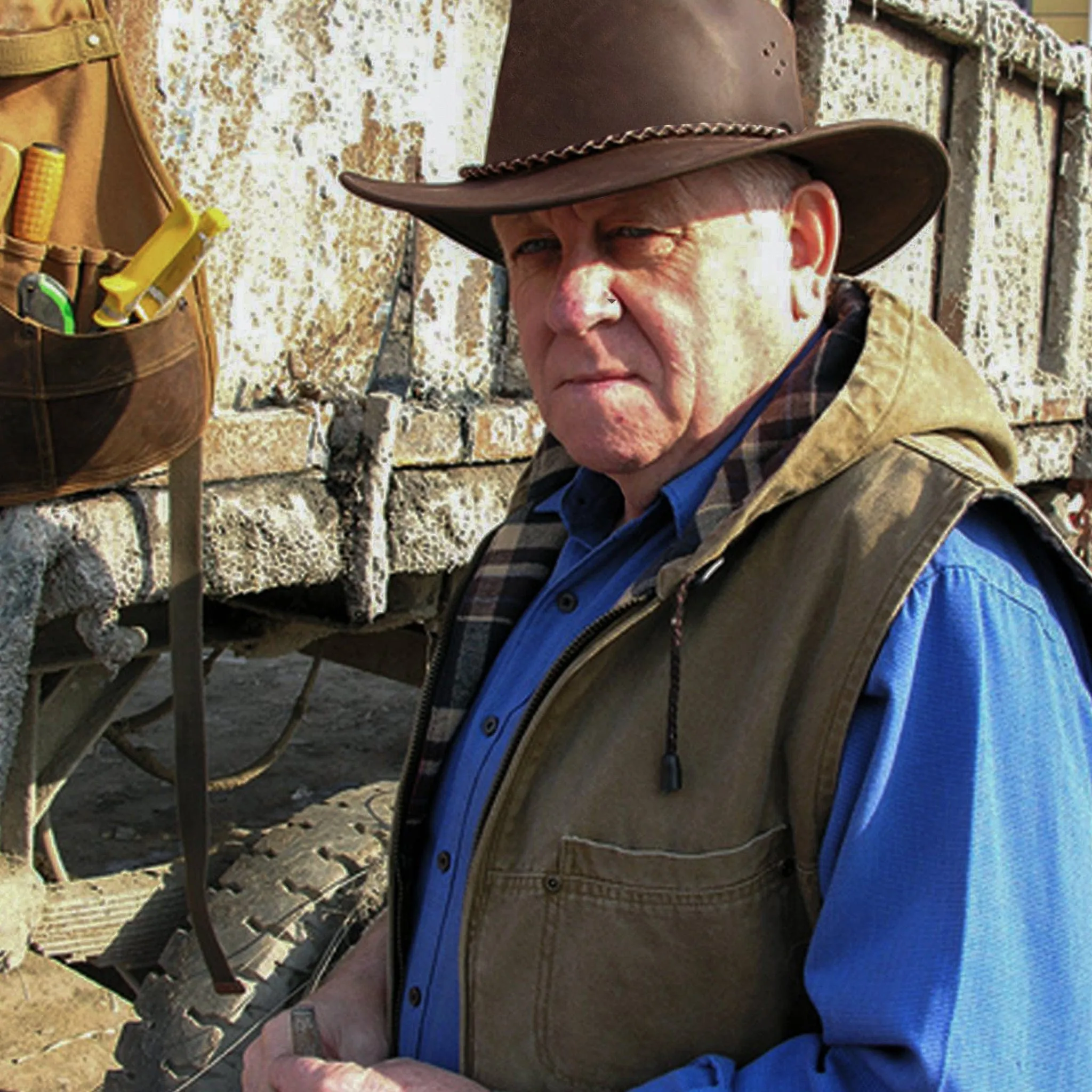 Sydney Leather Hat