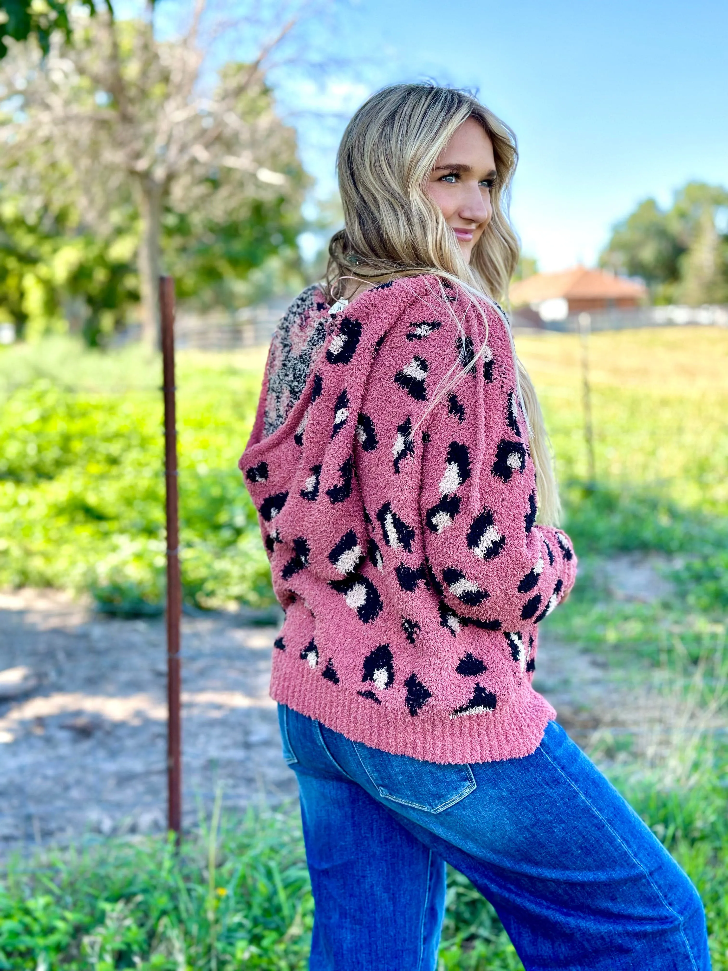 The Back To School Fall Leopard Sweater