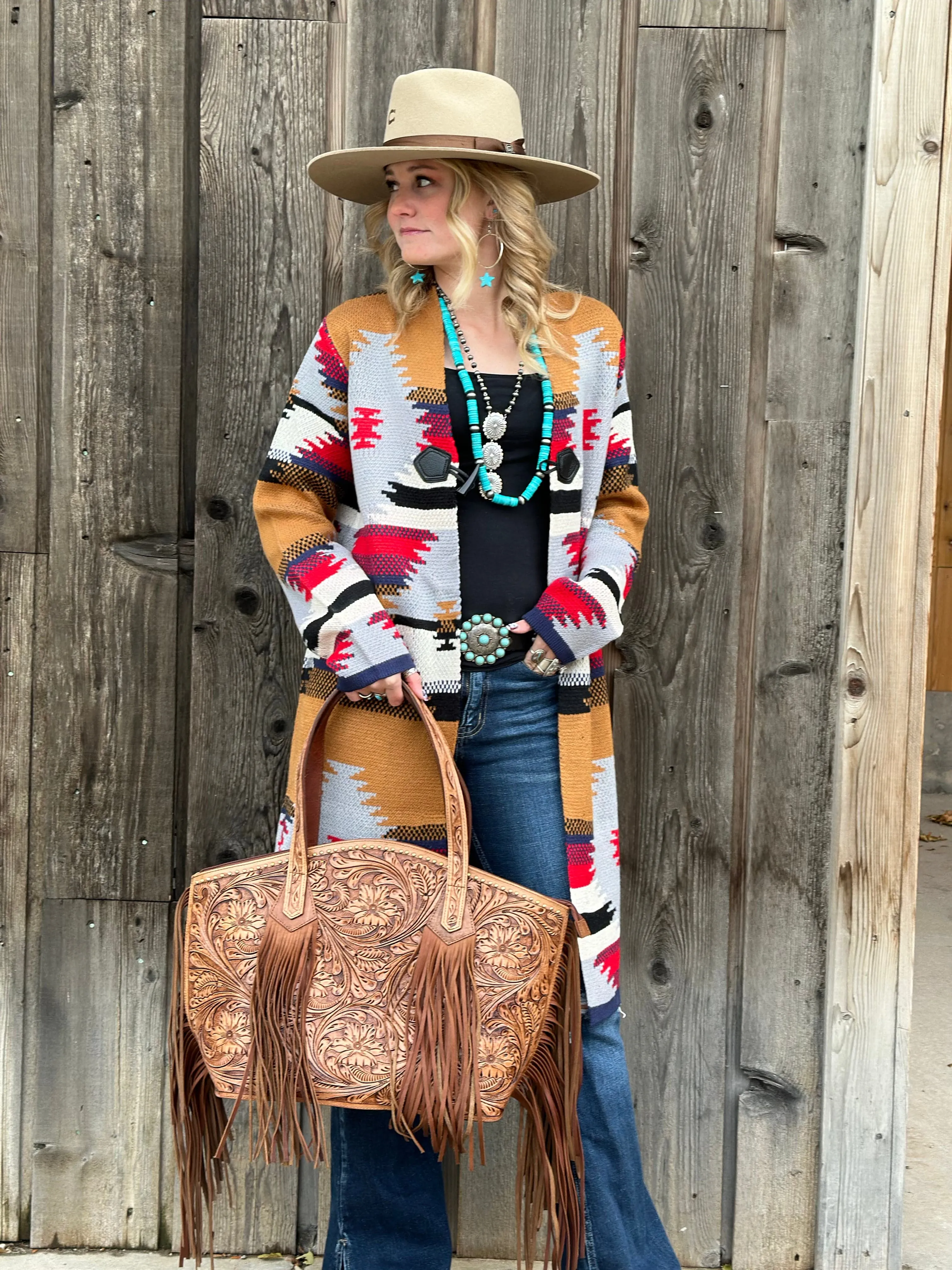 The Fall On The Tejas Aztec Cardigan 2.3