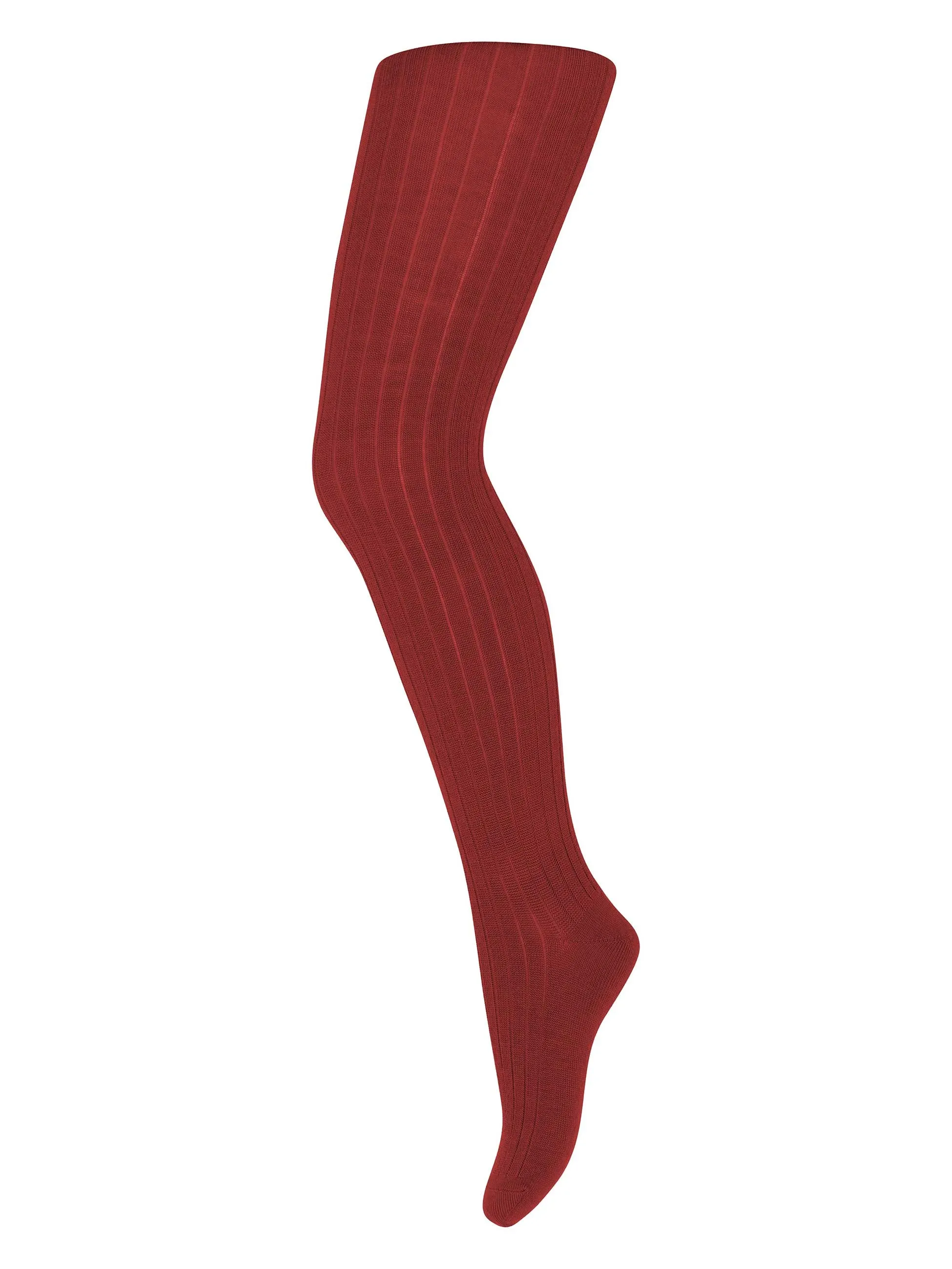 Tomato Wool Rib Kids Tights