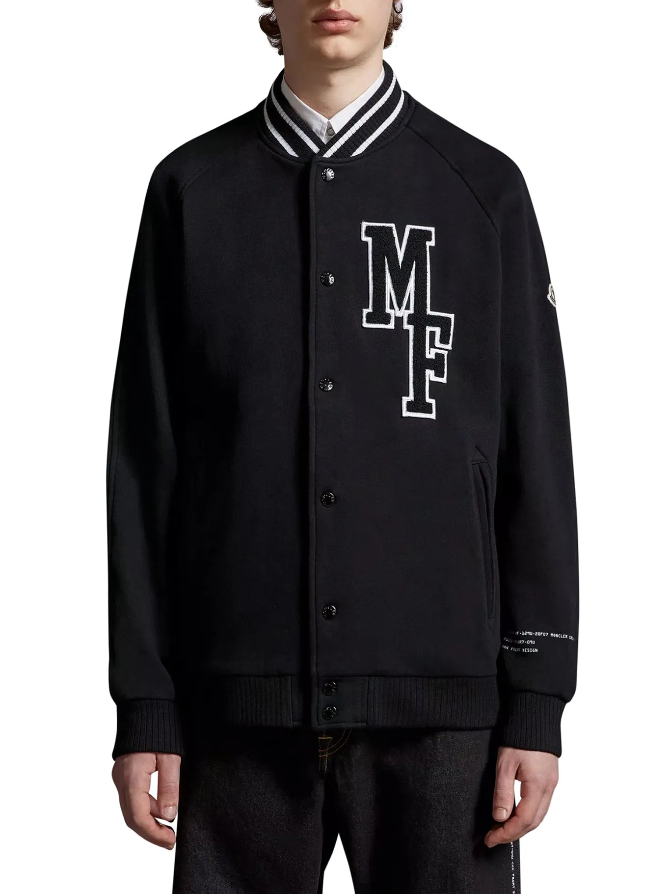 Varsity-style cardigan